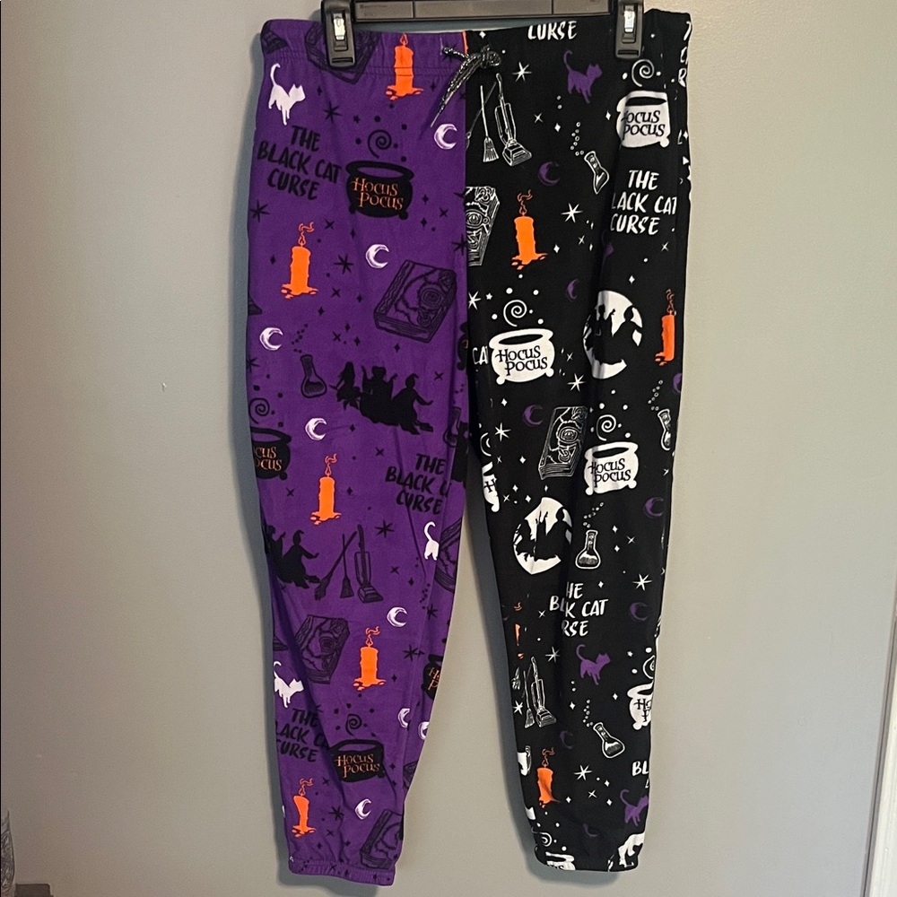 Disney Hocus Pocus Black and Purple Pants